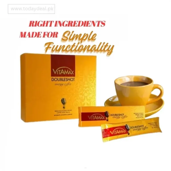 Vitamax Doubleshot Energy Coffee In Pakistan